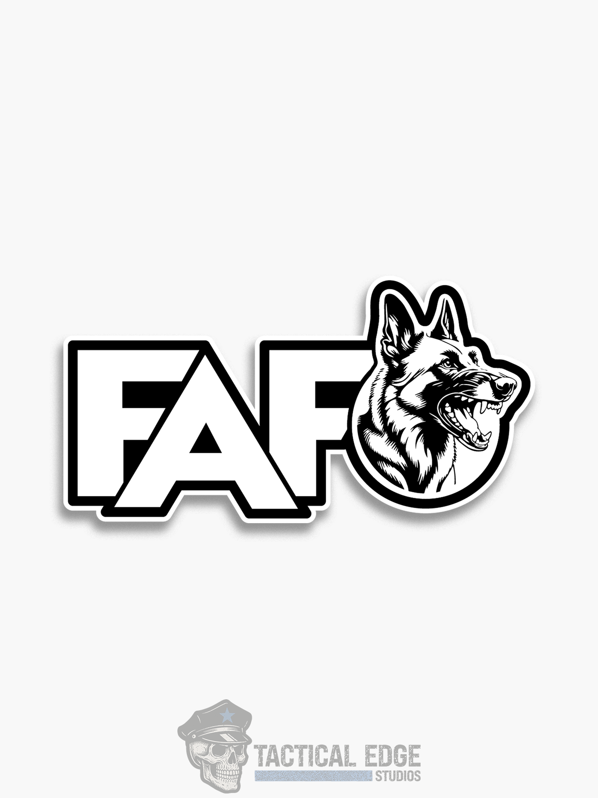 FAFO K9 Sticker